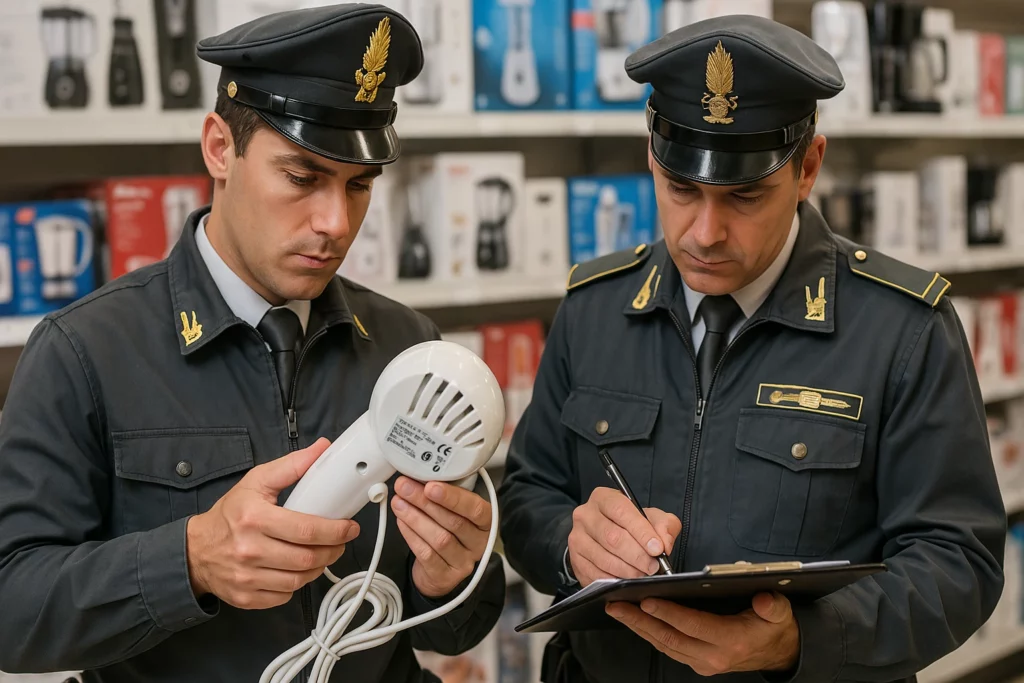 Controllo conformità e sicurezza prodotti da parte delle autorità di vigilanza del mercato